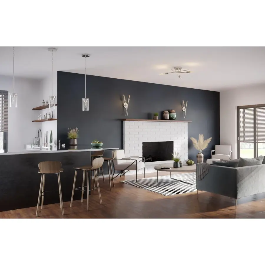 Versatile Mini Pendant with Timeless Clear Glass Design - Image 4