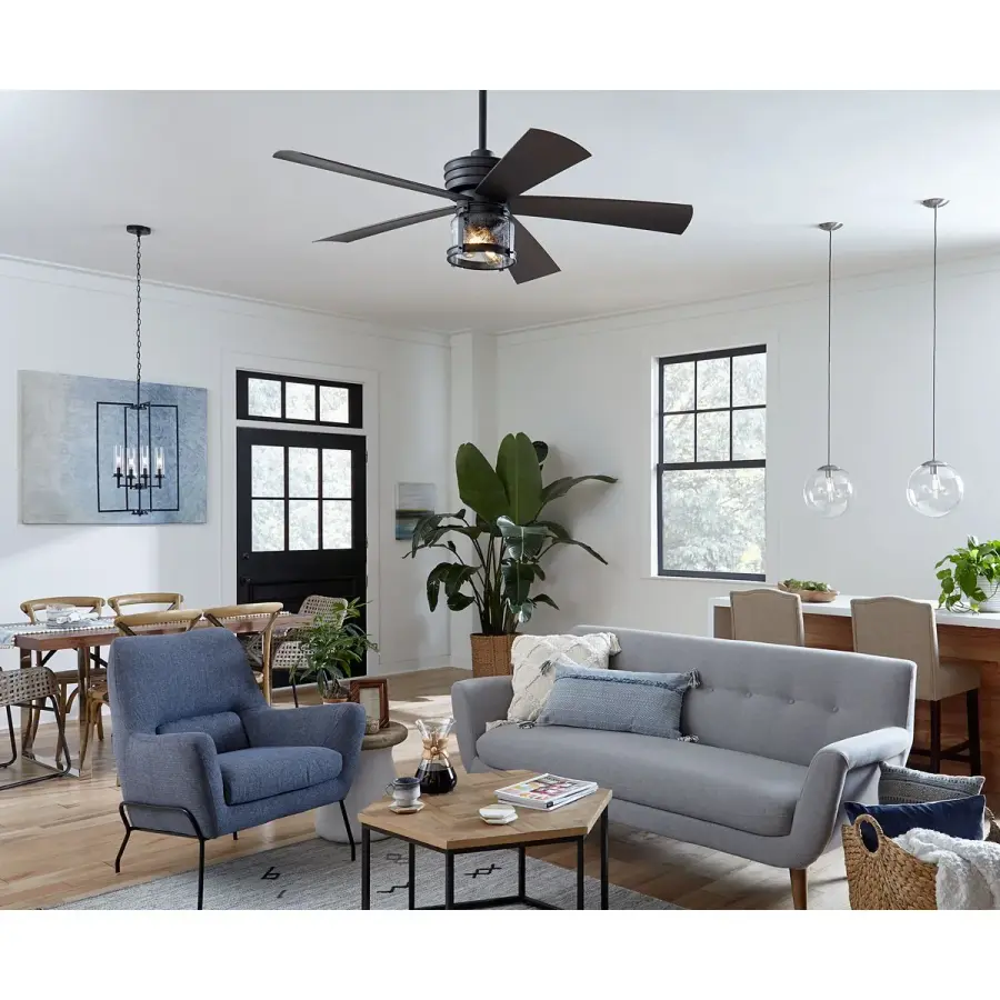 Elegant Transitional Foyer Pendant with Clear Glass and Brushed Nickel - Image 4