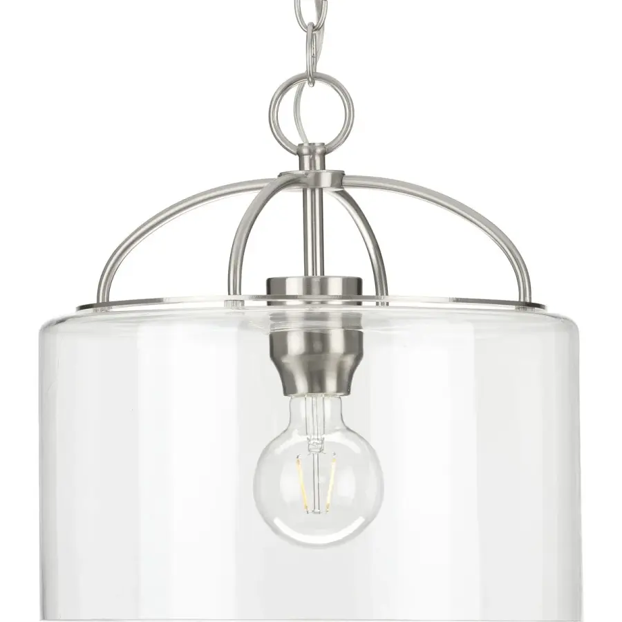 Leyden Clear Glass Pendant Light - Image 2