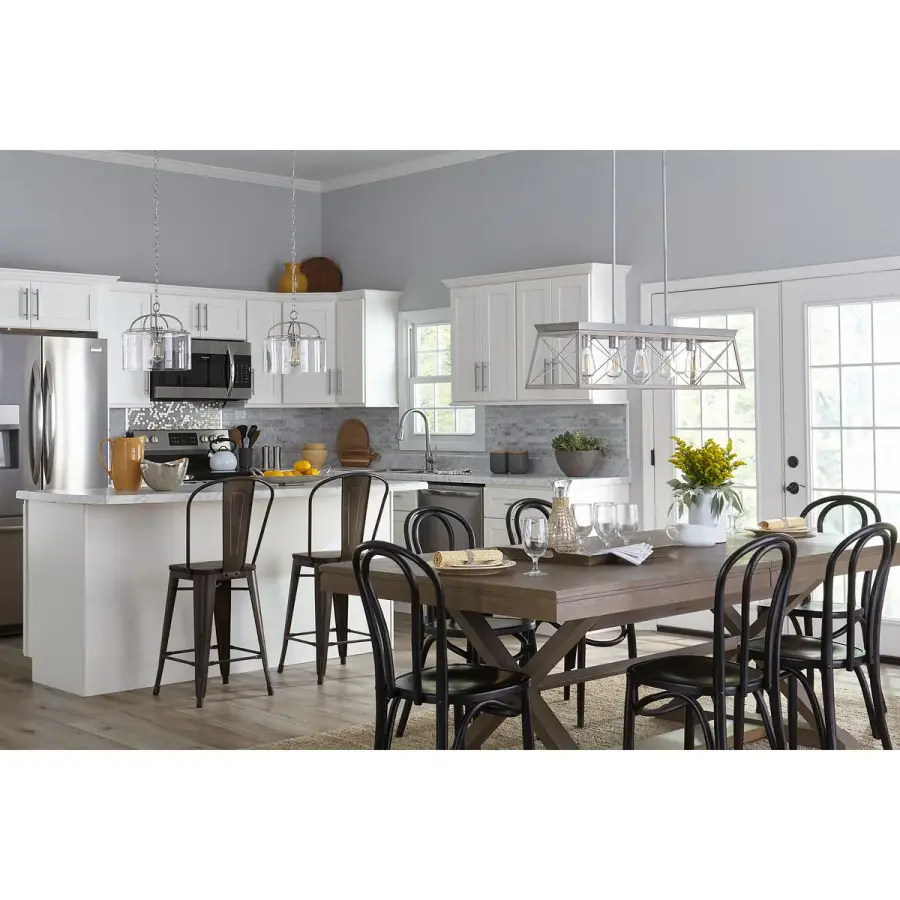Leyden Clear Glass Pendant Light - Image 4