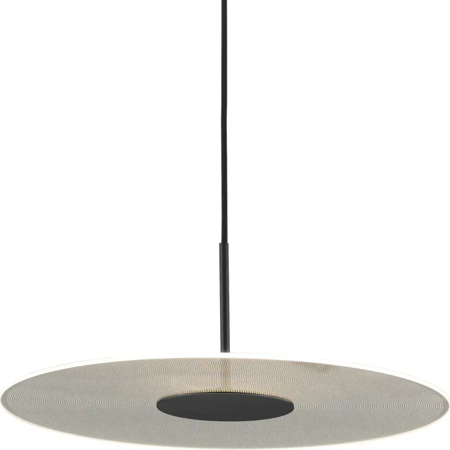 Sleek Mid-Century LED Pendant with Energy-Efficient Design - Image 1