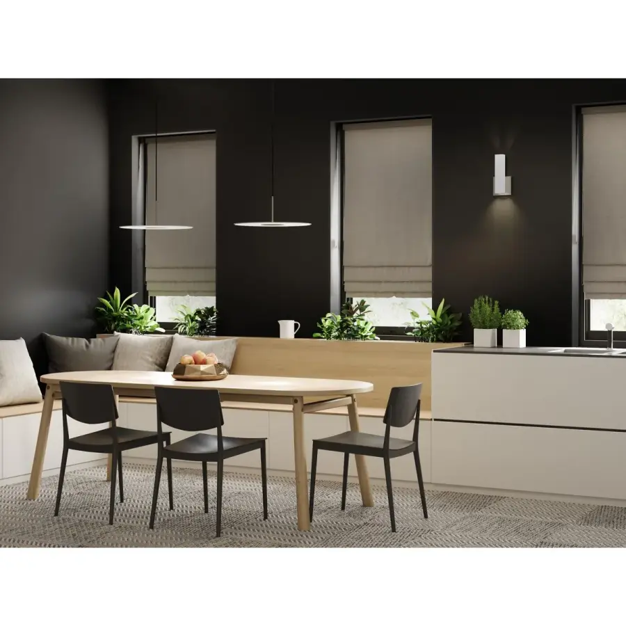 Sleek Mid-Century LED Pendant with Energy-Efficient Design - Image 4