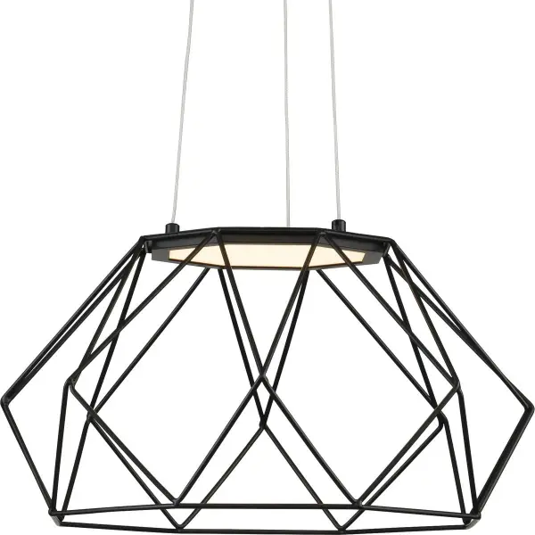 Geodesic LED Medium Hanging Pendant Light - Image 1