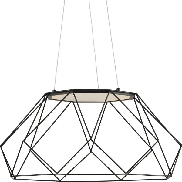 The Geodesic LED pendant combines mid-century modern aesthetics with contemporary LED efficiency. Its geometric cage design creates dramatic shadow play while providing ample illumination for dining and living spaces.