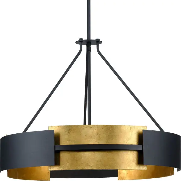 The Lowery Collection brings industrial sophistication with five lights arranged in a dramatic configuration. Its black finish and contemporary industrial design make it perfect for modern dining rooms and kitchen islands seeking bold visual impact.
