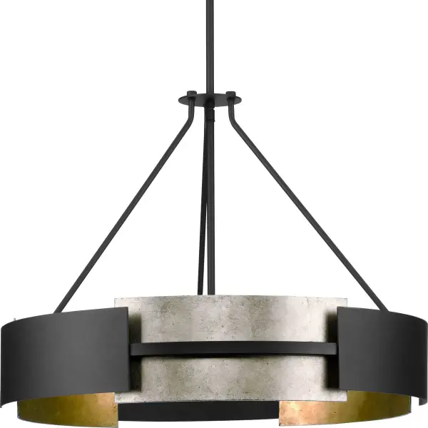 Bold Industrial Statement with Five-Light Drama - Image 2