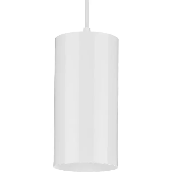 This 6-inch aluminum cylinder pendant combines durability with modern design, perfect for outdoor spaces. JA8 compliant with weather-resistant construction and adjustable cord mounting for flexible installation. - alternate view