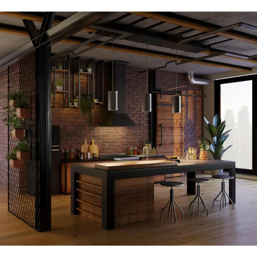 6" Outdoor Aluminum Cylinder Hanging Light - Image 6