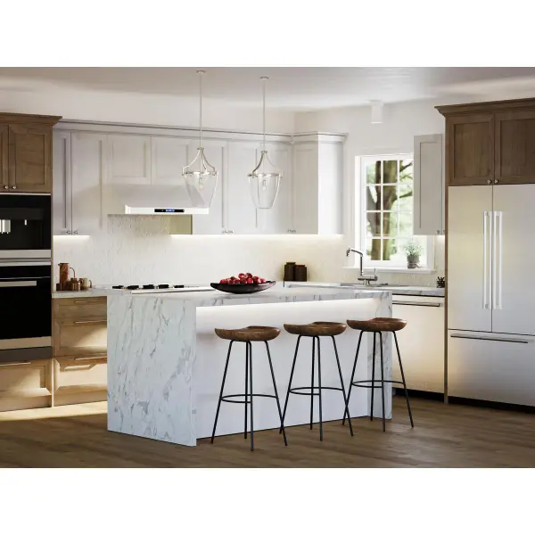 Versatile Transitional Pendant with Clear Glass Charm - Image 6