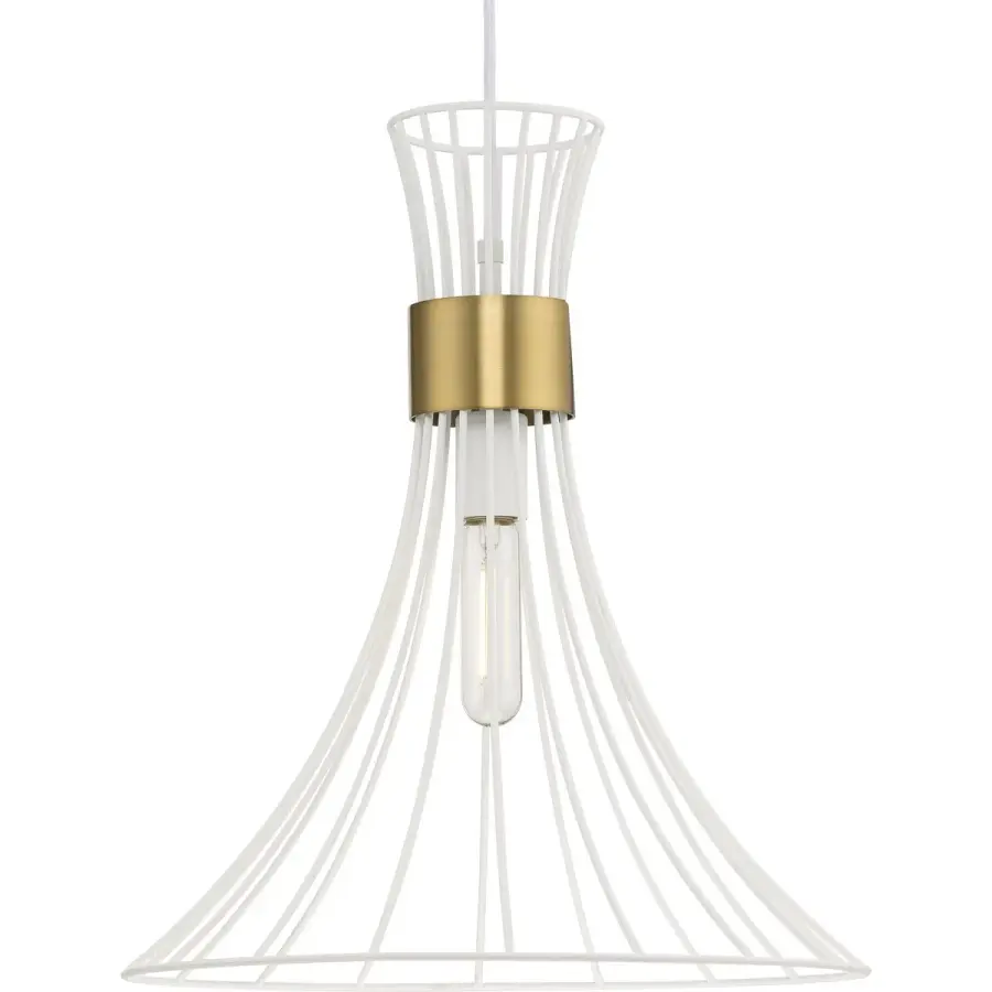 Lorin One-Light Metal Pendant - Image 1