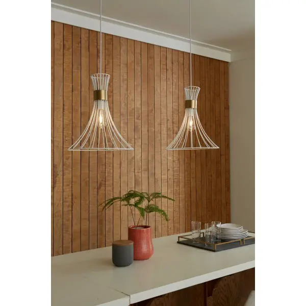 Lorin One-Light Metal Pendant - Image 4