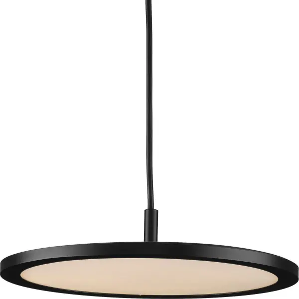 The Everlume LED Collection Pendant combines modern energy efficiency with versatile contemporary styling. Its brushed nickel finish and integrated LED technology make it ideal for residential spaces seeking both style and sustainability. - alternate view