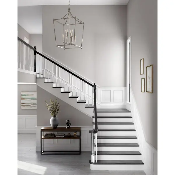 Grand Eight-Light Transitional Chandelier for Spacious Interiors - Image 6