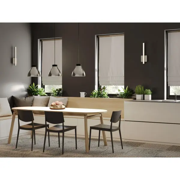 Energy-Efficient LED Pendant with Contemporary Brushed Nickel Finish - Image 4