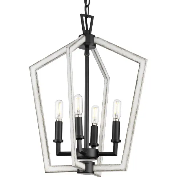 Versatile Coastal-Farmhouse Chandelier Perfect for Compact Spaces - Image 3