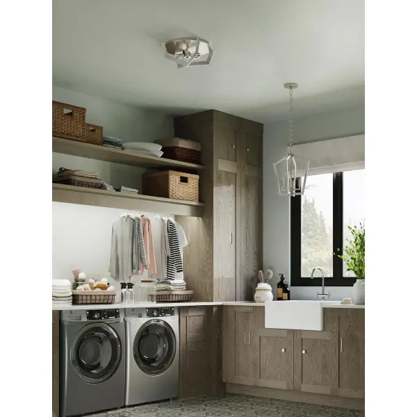 Versatile Coastal-Farmhouse Chandelier Perfect for Compact Spaces - Image 6