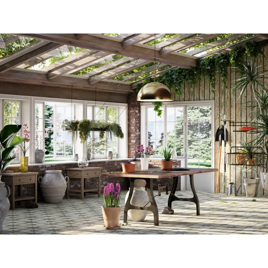 Perimeter Collection One-Light Pendant - Image 7