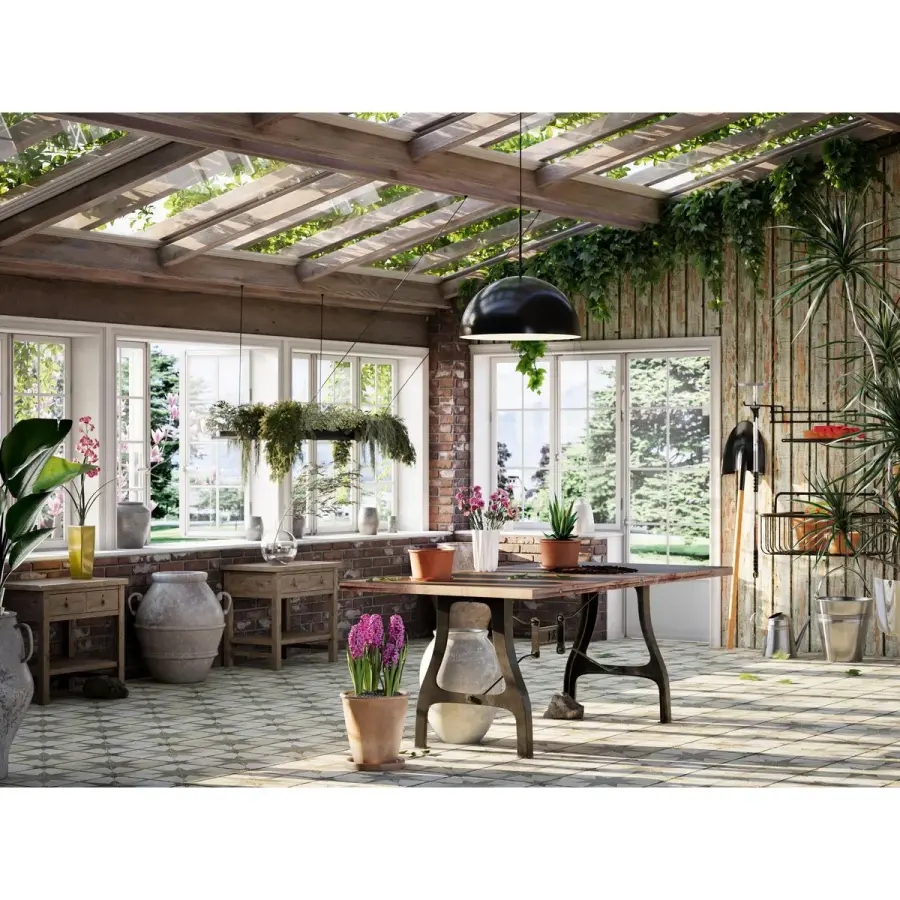 Perimeter Collection One-Light Pendant - Image 8