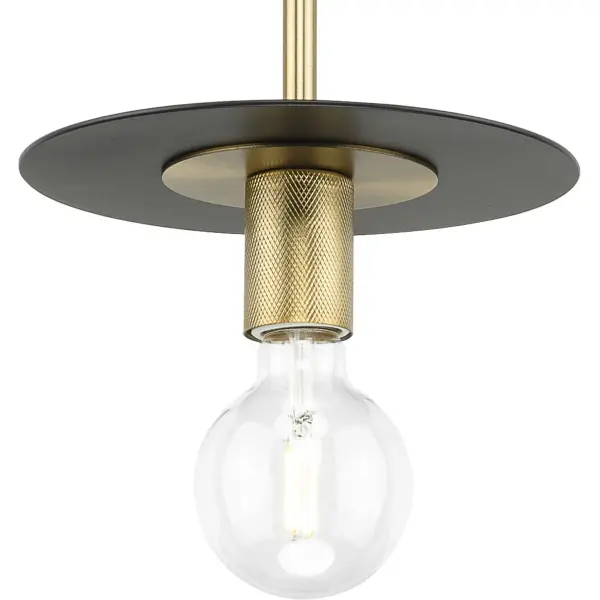 Sleek Mid-Century Mini Pendant with Industrial Edge - Image 2