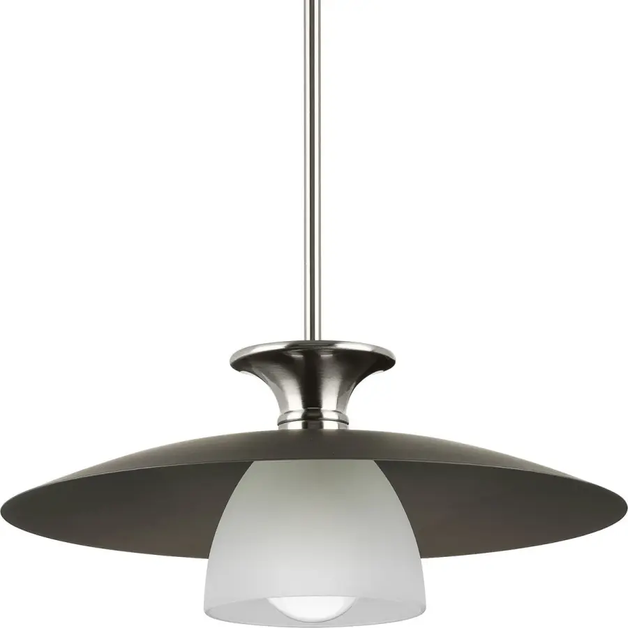 Sleek Mid-Century Pendant with Industrial Edge - Image 2