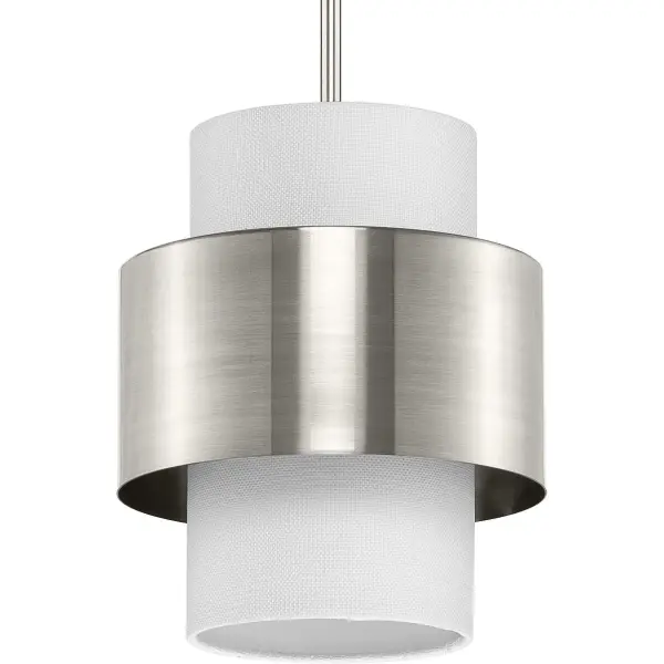 Sophisticated Linen Pendant Blends Contemporary Style with Warm Ambiance - Image 3