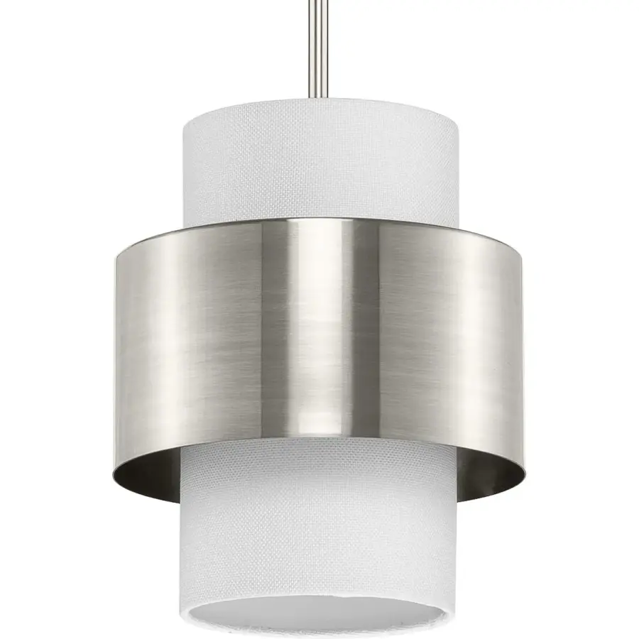 Sophisticated Linen Pendant Blends Contemporary Style with Warm Ambiance - Image 3