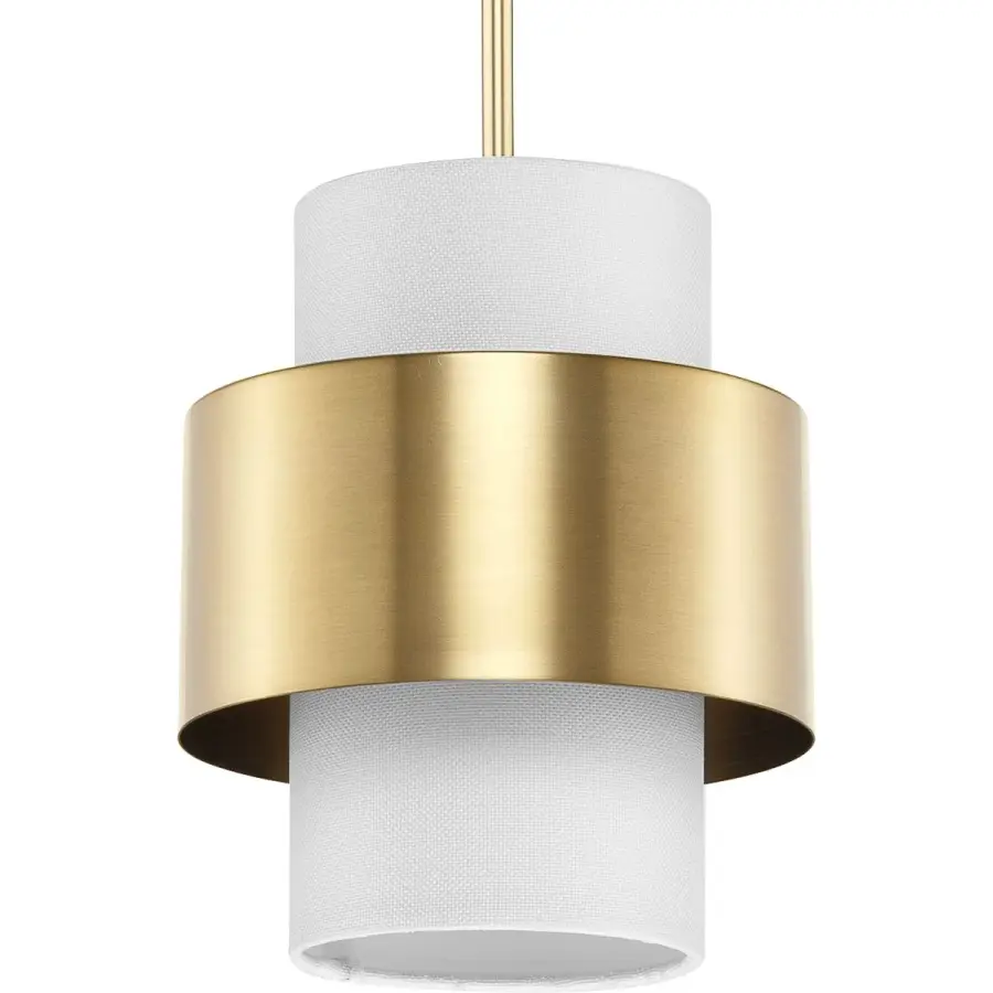 Sophisticated Linen Pendant Blends Contemporary Style with Warm Ambiance - Image 4