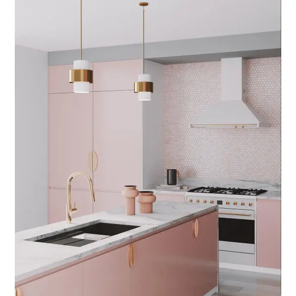 Sophisticated Linen Pendant Blends Contemporary Style with Warm Ambiance - Image 7