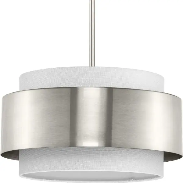 Sophisticated Three-Light Pendant with Luxe Industrial Appeal - Image 3