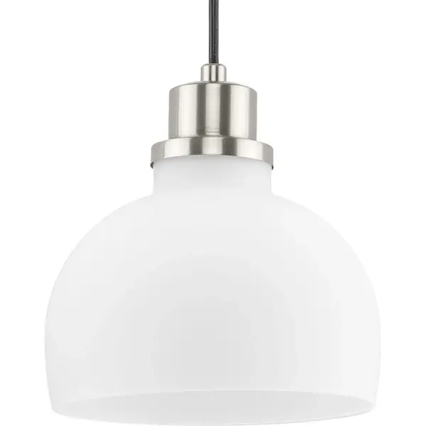 Garris Collection One-Light Etched Opal Glass Mini-Pendant - Image 3
