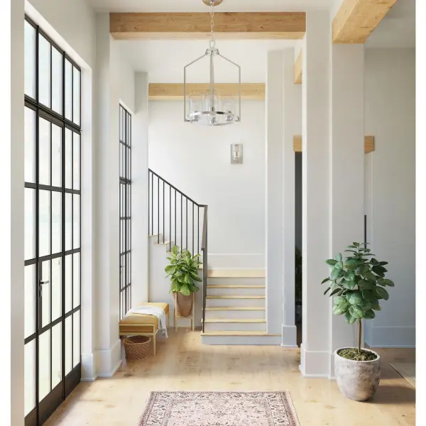 Versatile Transitional Pendant Perfect for Entryways and Dining Spaces - Image 3