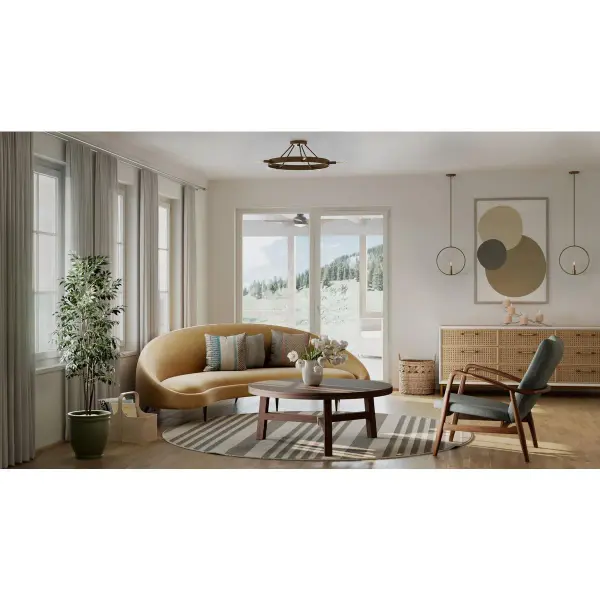 Modern Farmhouse Charm with Rustic Bronze Finish - Image 4