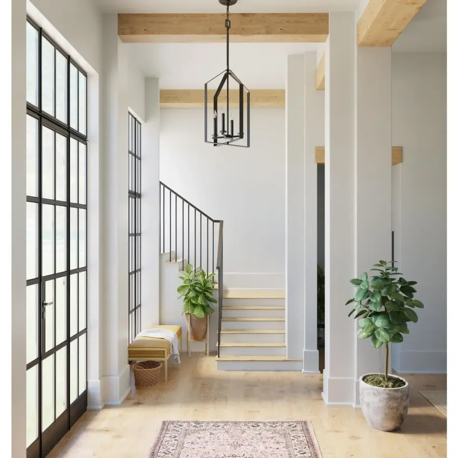 Vertex Four-Light Foyer Pendant - Image 4