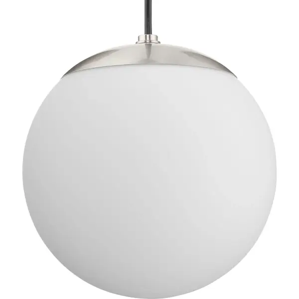 Atwell Opal Glass Globe Small Pendant Light - Image 4
