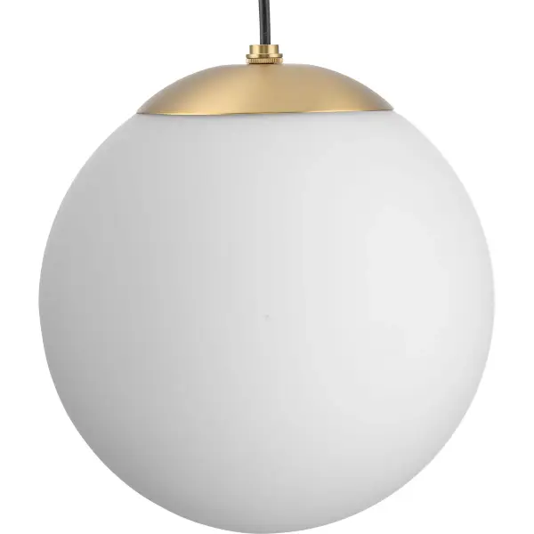 Atwell Opal Glass Globe Medium Pendant Light - Image 1