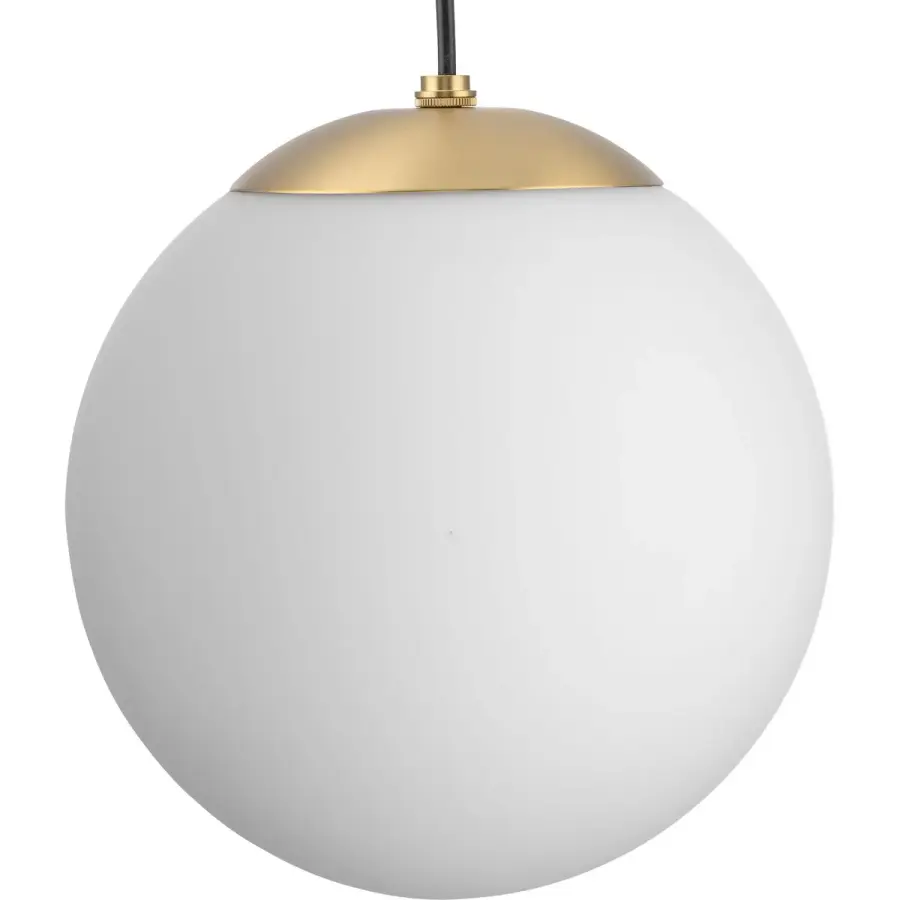 Atwell Opal Glass Globe Medium Pendant Light - Image 1