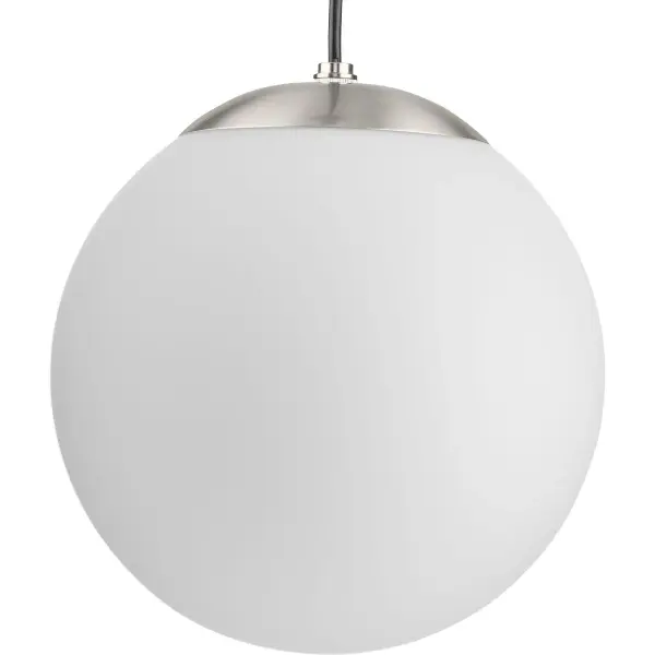 Atwell Opal Glass Globe Medium Pendant Light - Image 2