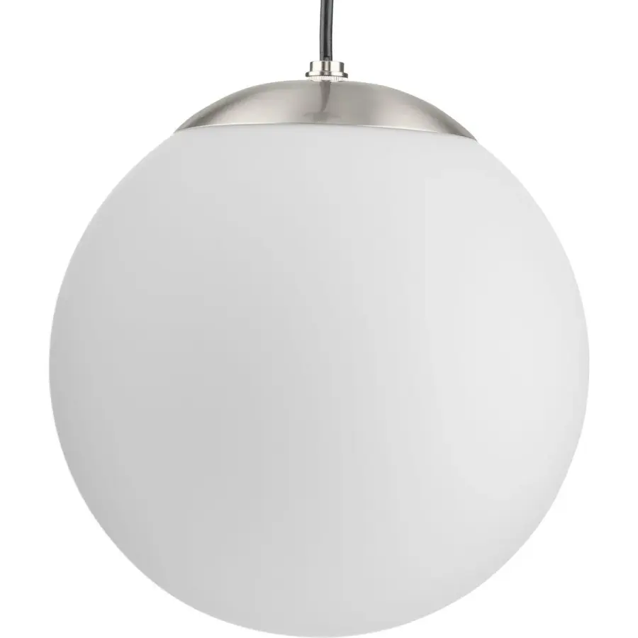 Atwell Opal Glass Globe Medium Pendant Light - Image 2
