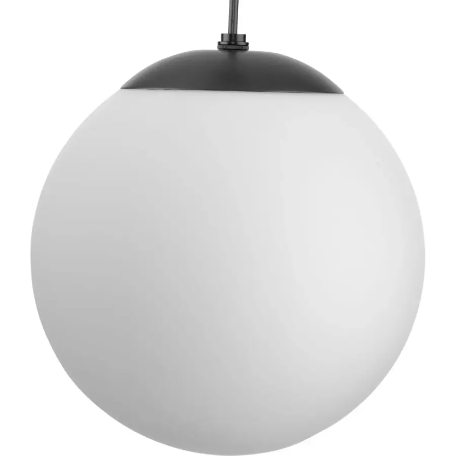 Atwell Opal Glass Globe Medium Pendant Light - Image 3