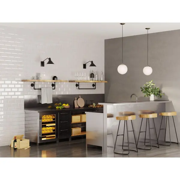 Atwell Opal Glass Globe Medium Pendant Light - Image 5
