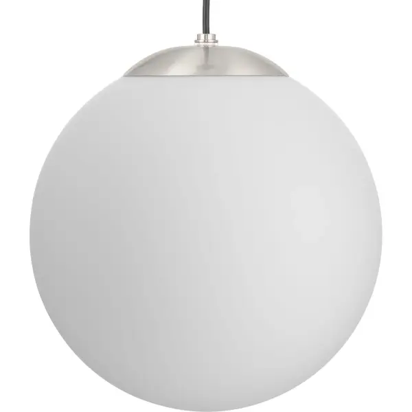 Atwell Opal Glass Globe Large Pendant Light - Image 1