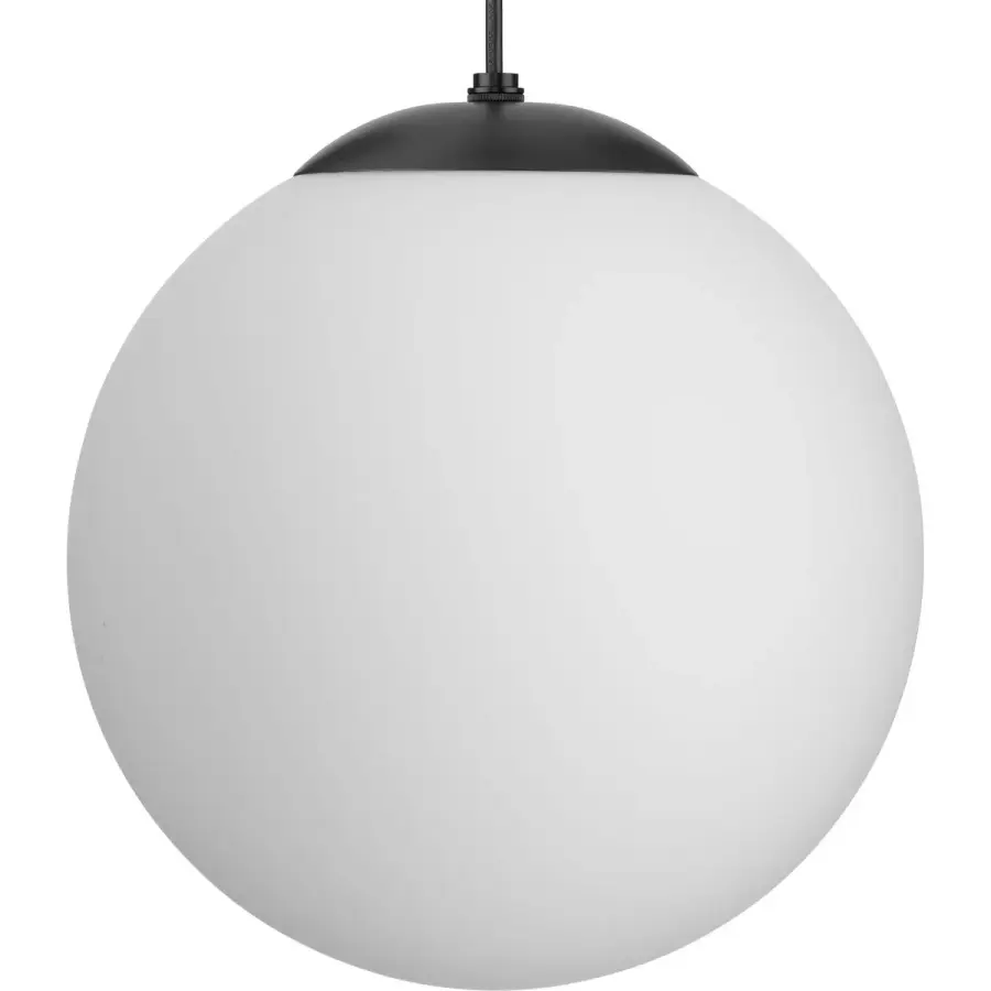 Atwell Opal Glass Globe Large Pendant Light - Image 2