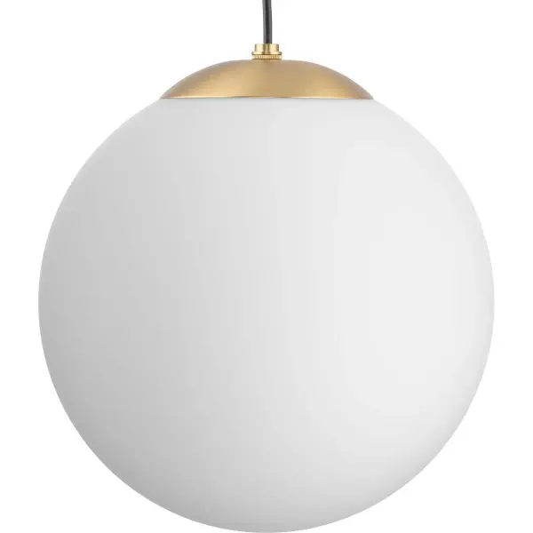 Atwell Opal Glass Globe Large Pendant Light - Image 3