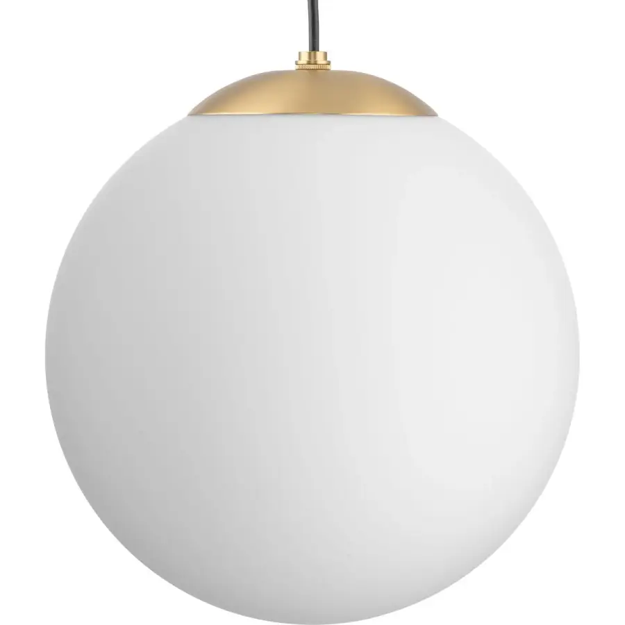 Atwell Opal Glass Globe Large Pendant Light - Image 3