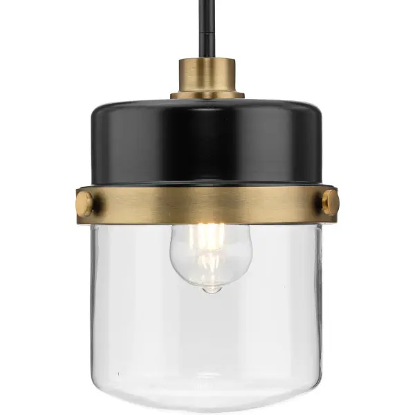 Beckner Clear Glass Pendant Light - Image 2