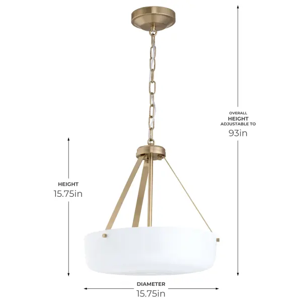 Lieon Three-Light Convertible Pendant - Image 40
