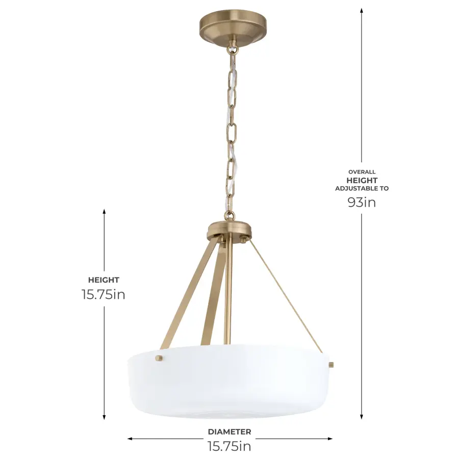 Lieon Three-Light Convertible Pendant - Image 40