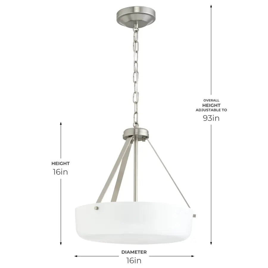 Lieon Three-Light Convertible Pendant - Image 10