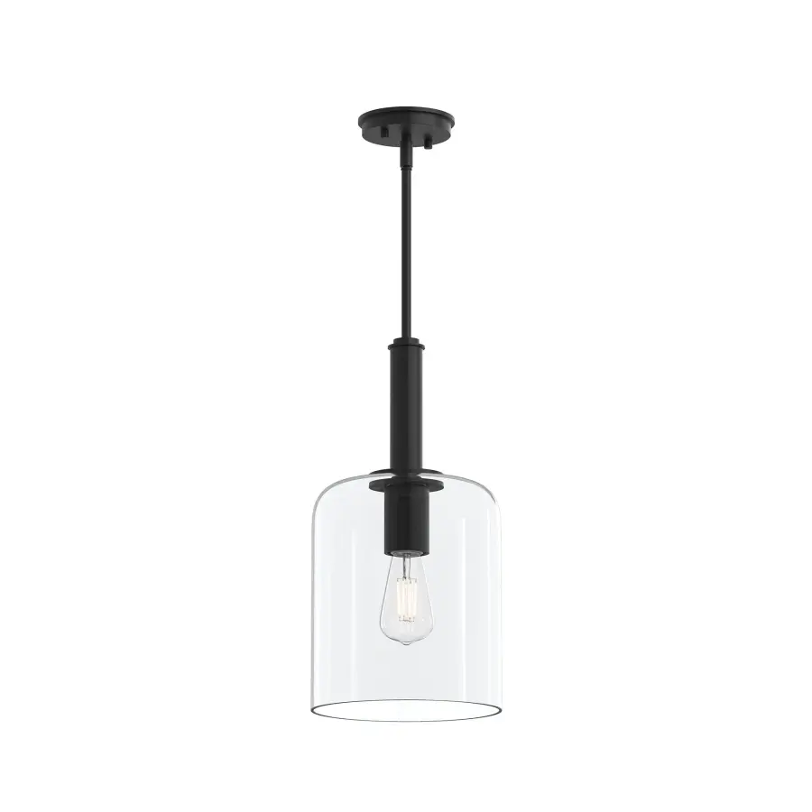 Versatile Transitional Pendant with Brushed Nickel Finish - Image 1