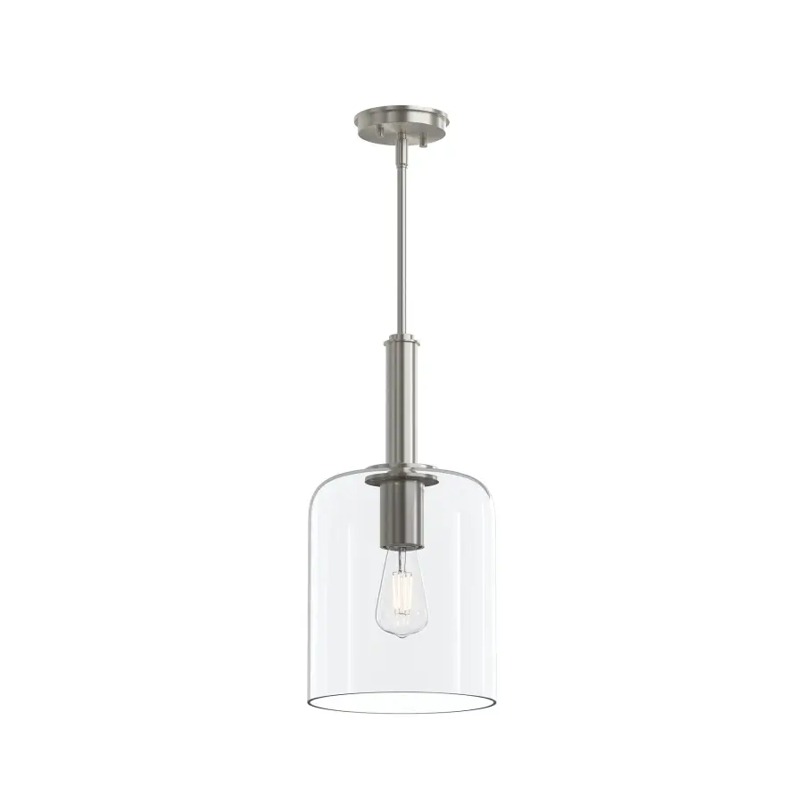 Versatile Transitional Pendant with Brushed Nickel Finish - Image 2